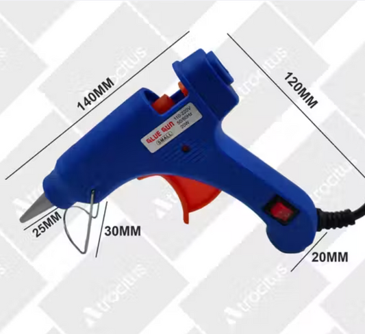 Hot Glue Gun,(Mini) 20W, with 20 Premium Glue Sticks