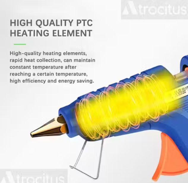 Hot Glue Gun,(Mini) 20W, with 20 Premium Glue Sticks
