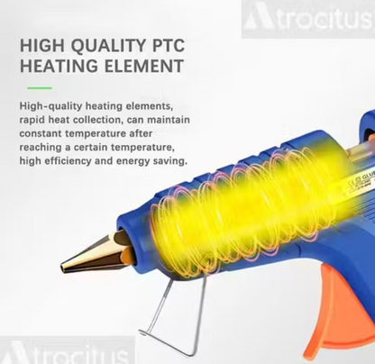 Hot Glue Gun,(Mini) 20W, with 20 Premium Glue Sticks