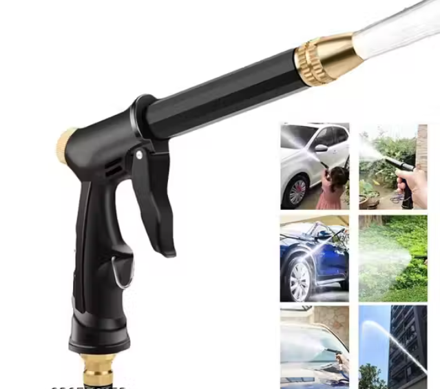 High Pressure Water Spray Gun for Car & Bike Wash